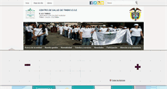 Desktop Screenshot of cdsdetimbioese.timbio-cauca.gov.co